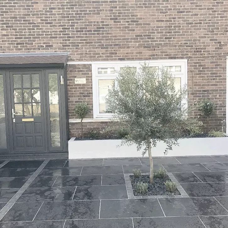 black patio