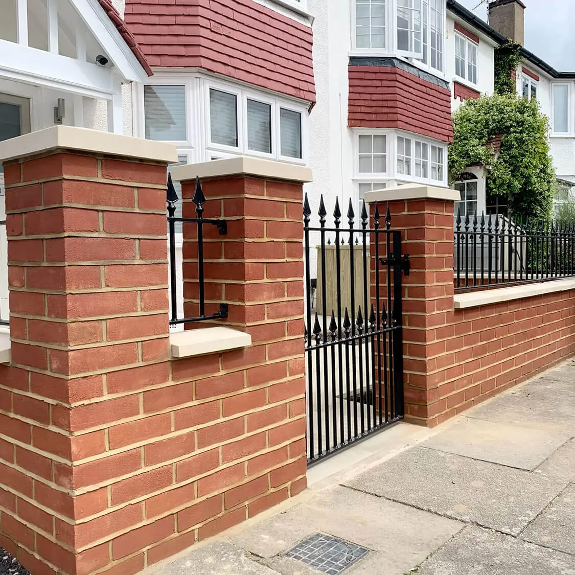 new brick walls