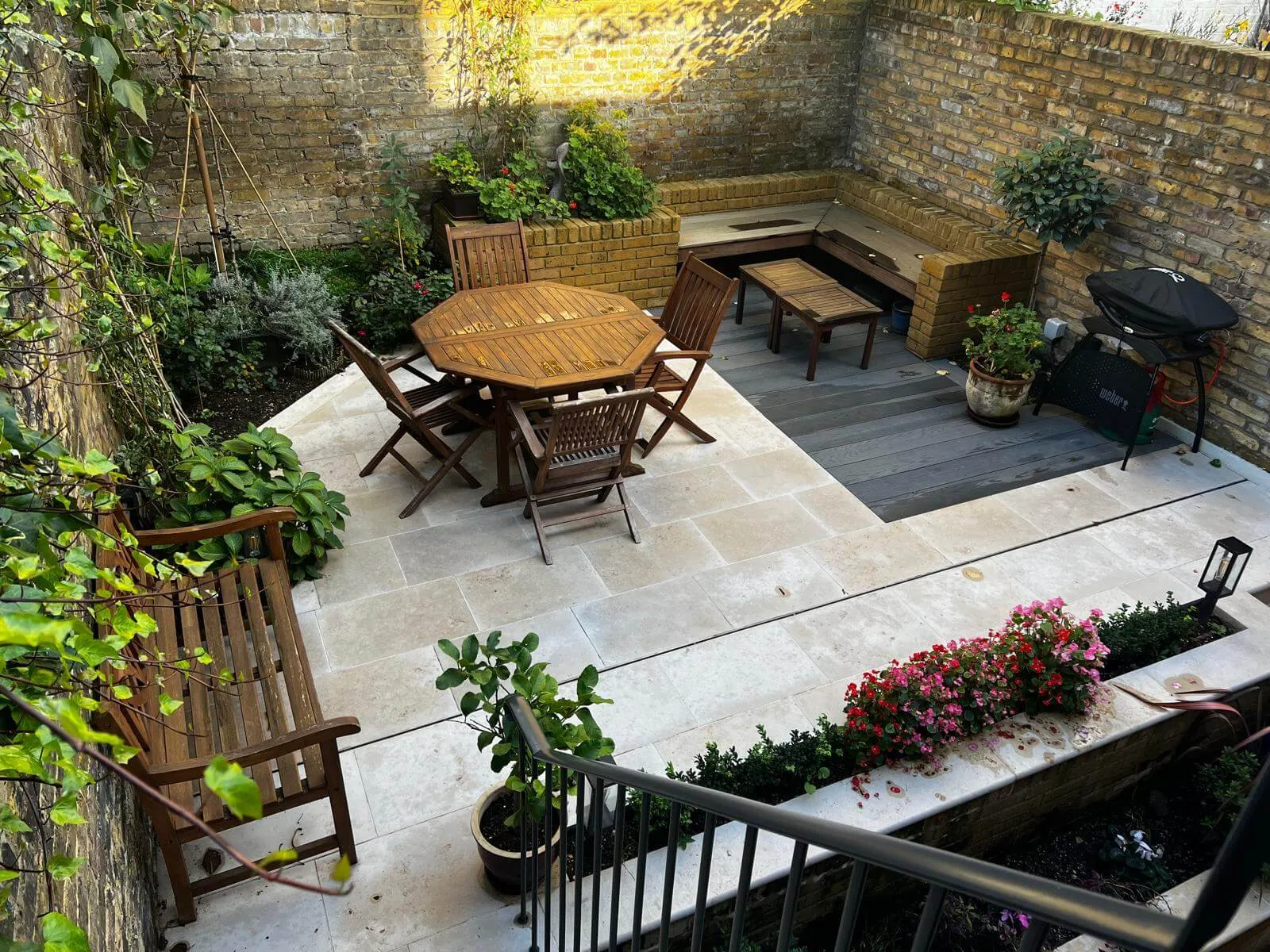 brown decking