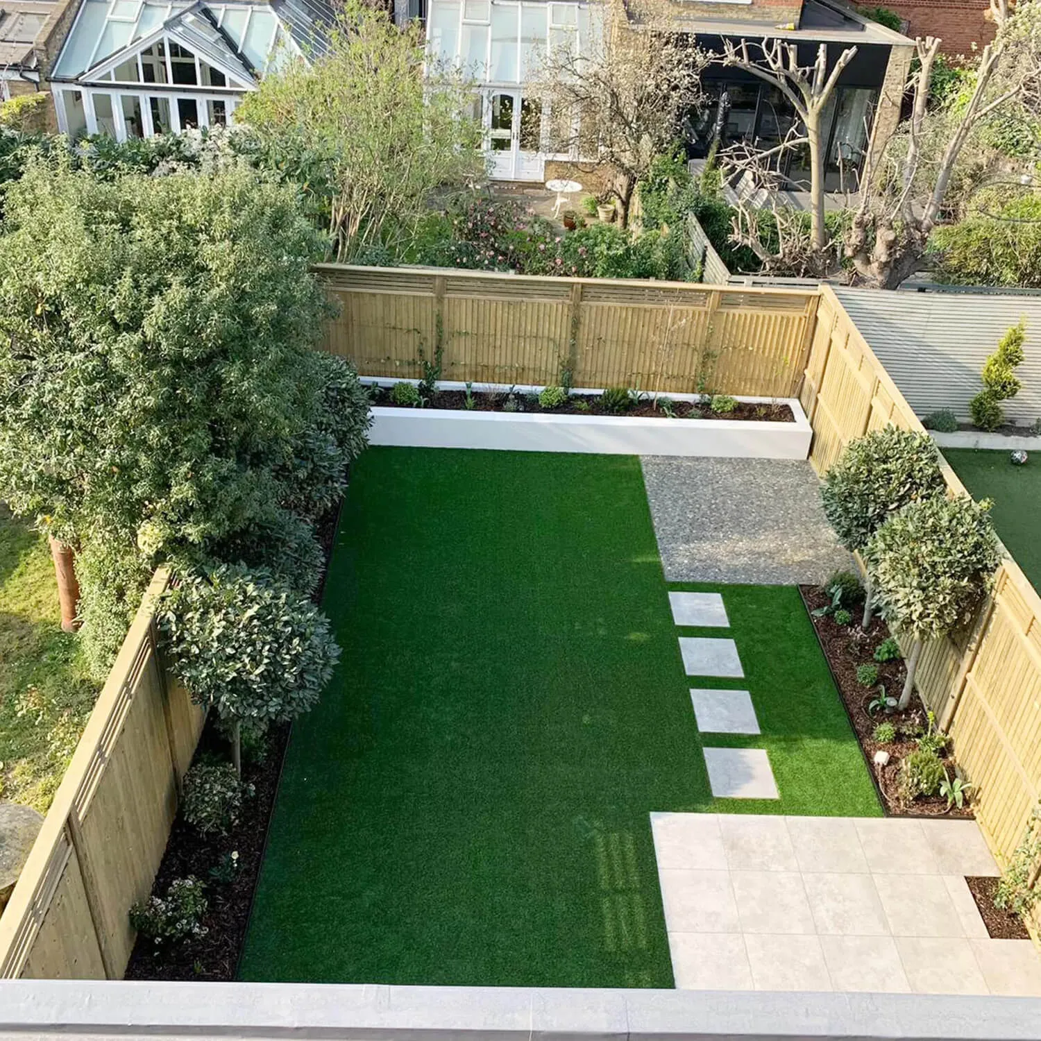 full garden view